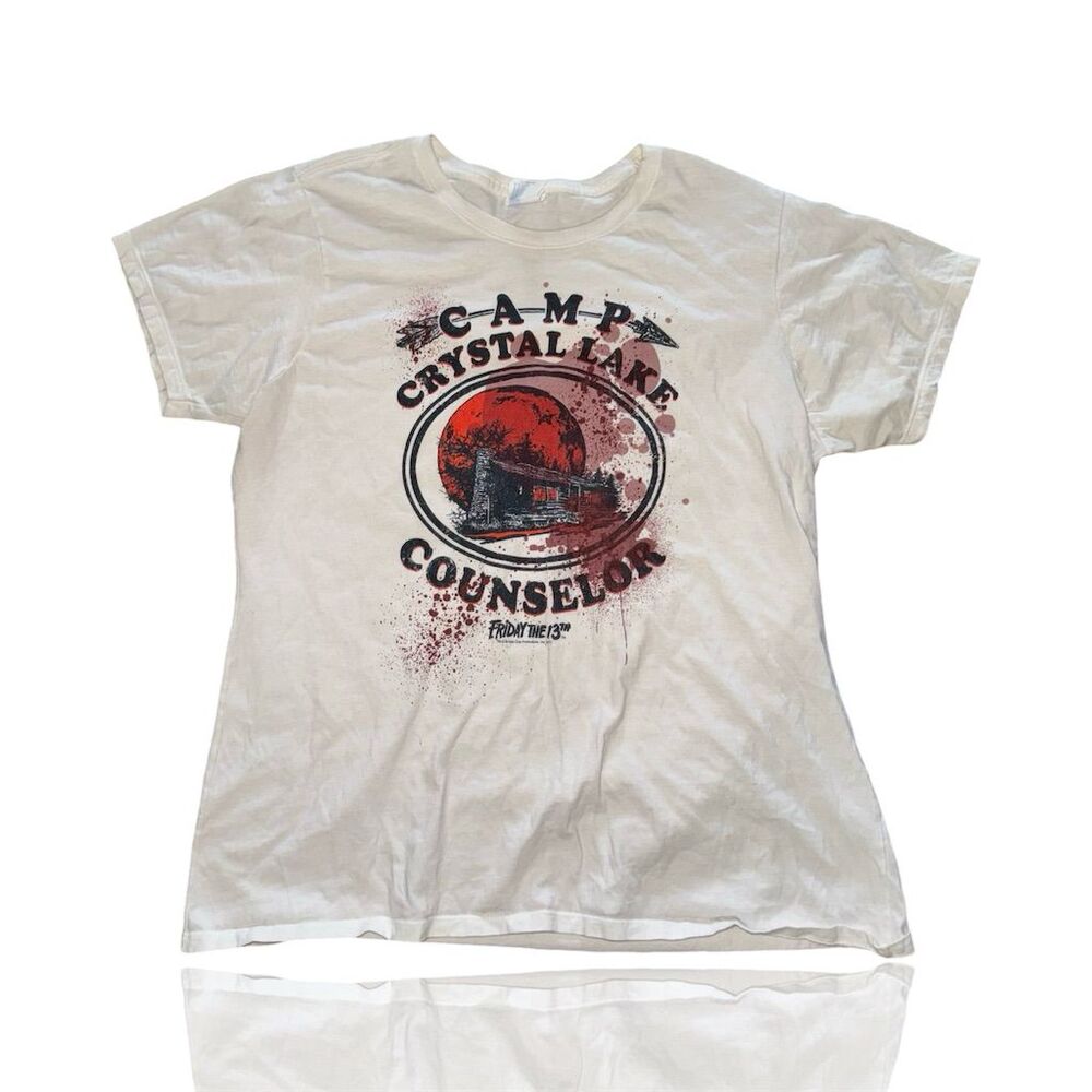 Friday The 13th Camp Crystal Lake Counselor T-Shirt XL Unisex: Horror Tee: Jason